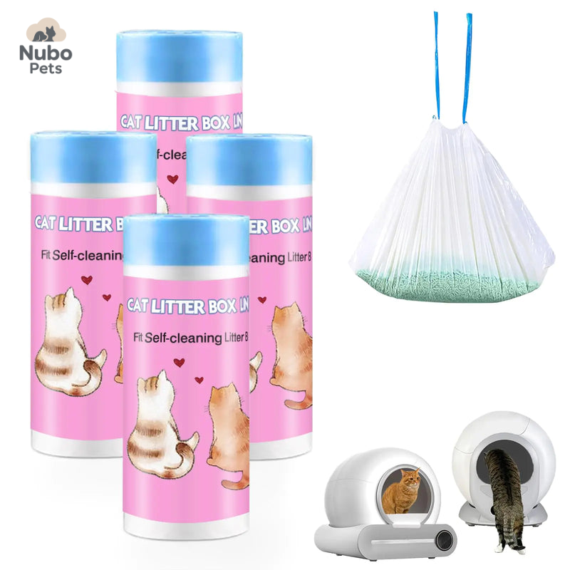 Cat Litter Box Liners – Disposable Bags for Self-Cleaning Litter Box