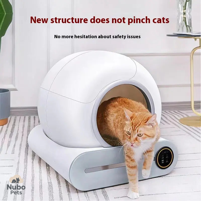 Smart Self-Cleaning Litter Box for Cats – App Controlled Automatic Litter Box