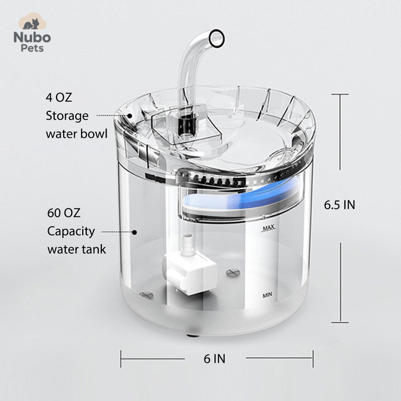 Automatic Cat Water Fountain – Fresh & Filtered Pet Hydration